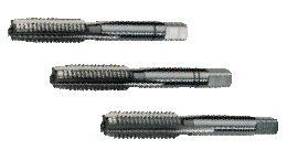 HSSE公制粗牙普通螺纹手用丝锥三锥组套