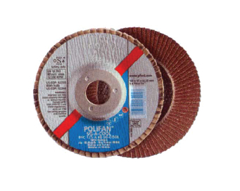 涂层刚玉百叶角磨轮