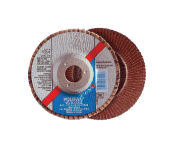 涂层刚玉百叶角磨轮