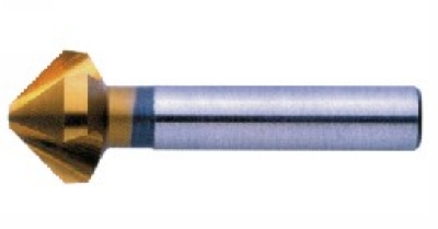 氮化钛涂层HSS高速钢直柄锥面锪钻组套