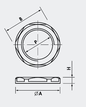 锁紧螺母
GEGENMUTTERN MIT ANSATZ