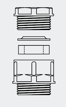 电缆接头
KABELVERSCHRAUBUNGEN