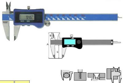 数显式游标卡尺